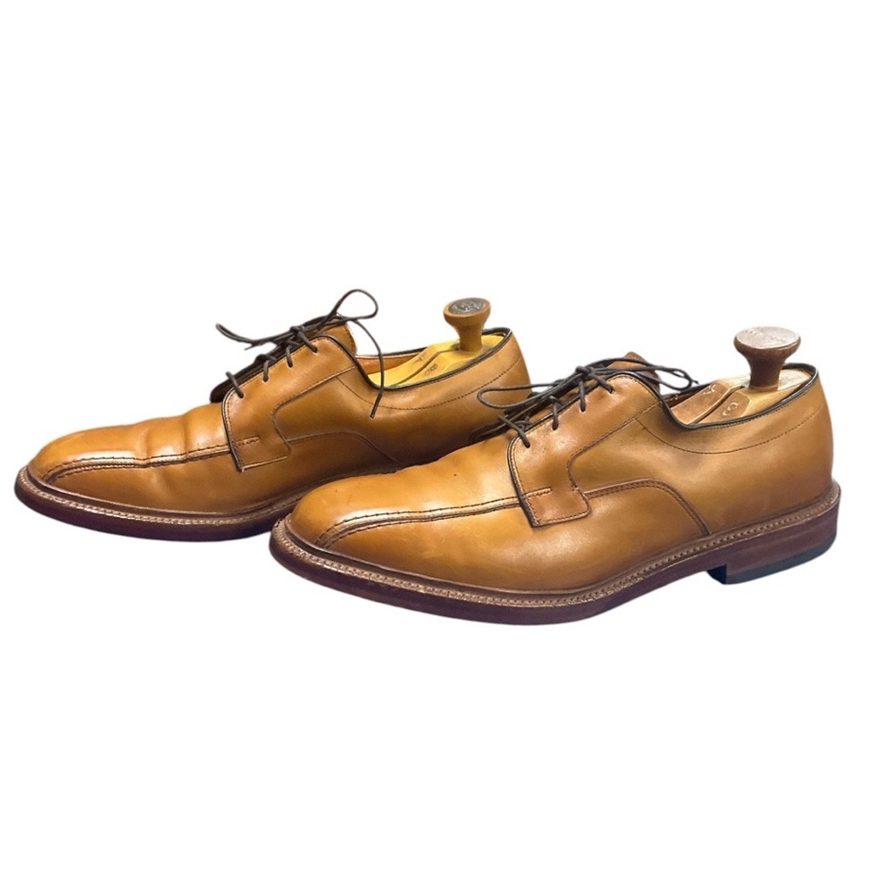 🪵 Allen Edmonds Hillcrest Blucher Oxfords | Men’s Leather Lace-Ups | Like New 👞